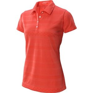 Nike Golf Women’s Jaquard Texture Polo Shirt Dri-Fit Size L